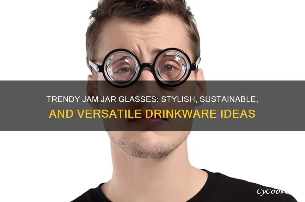 jam jar glasses