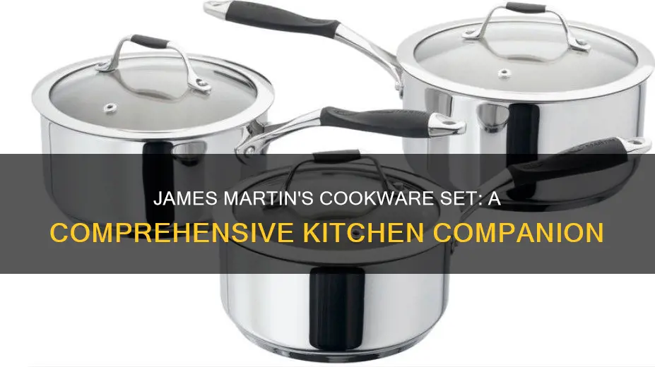 james martin 5 piece cookware set