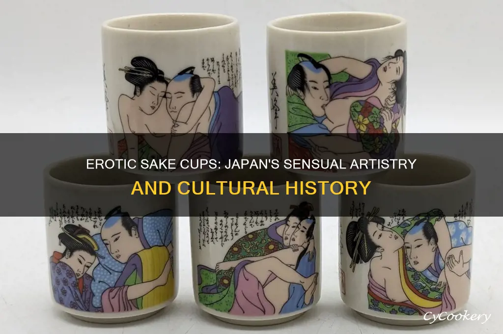 japanese erotic sake cups