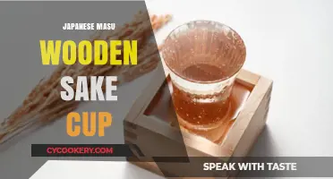 Elegant Japanese Masu Wooden Sake Cup: Tradition, Craftsmanship, and Culture