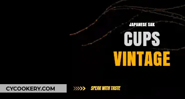 Vintage Japanese Sak Cups: Timeless Elegance and Cultural Heritage