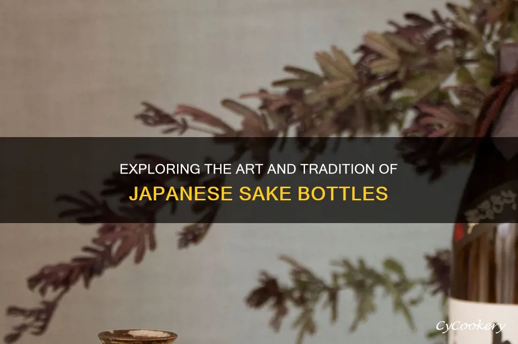japanese sake bottle