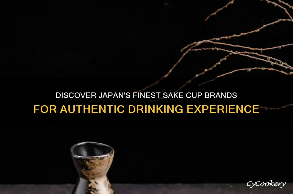 japanese sake cup brand