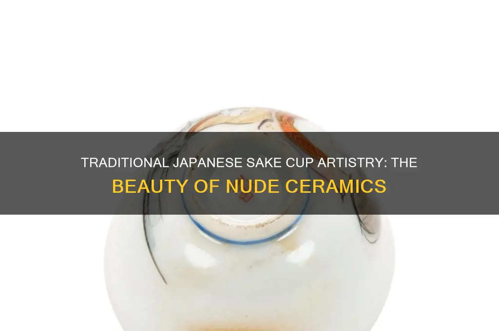 japanese sake cup nude