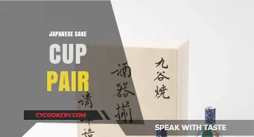 Elegant Japanese Sake Cup Pair: Tradition Meets Modern Craftsmanship