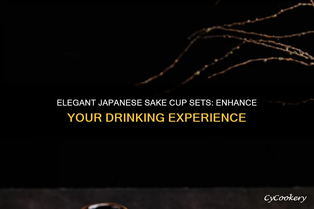 japanese sake cup sets