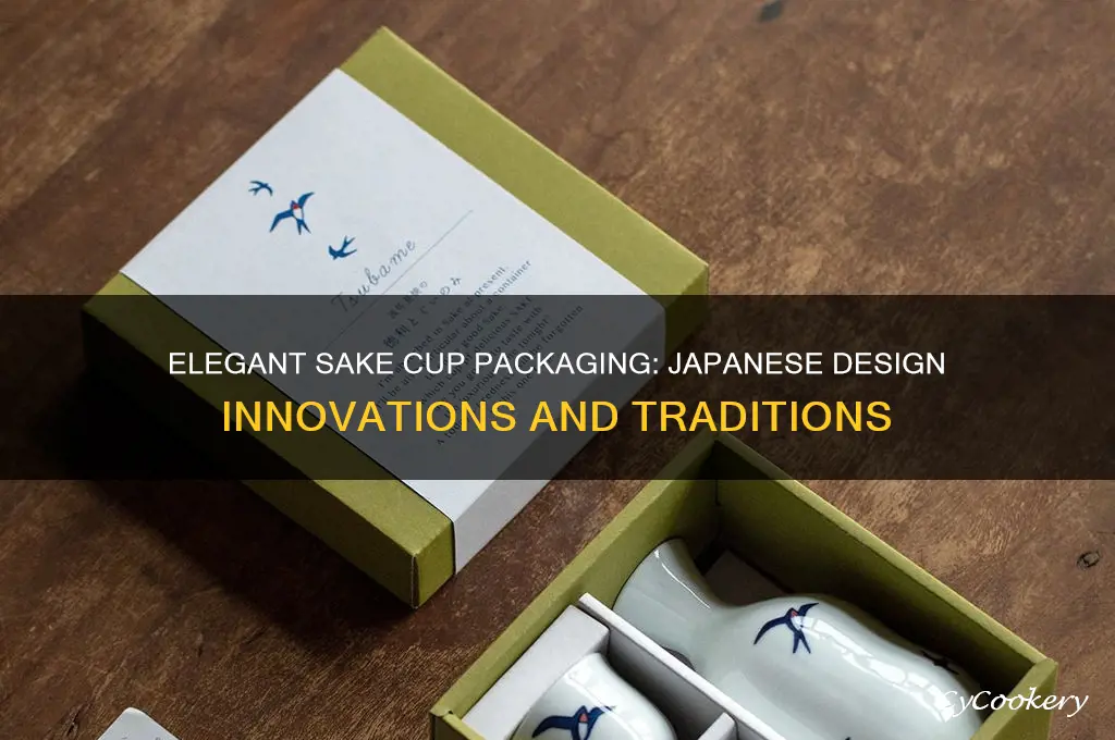 japanese sake cups packaging