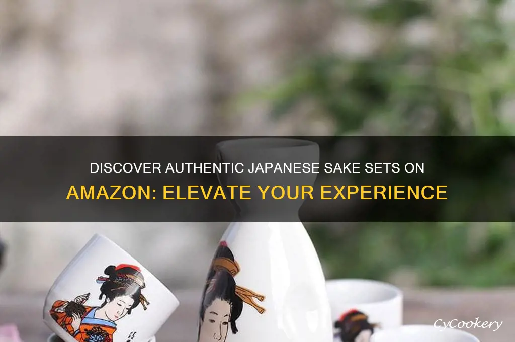 japanese sake set amazon