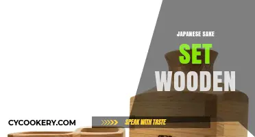 Elegant Japanese Sake Set Wooden: Tradition Meets Modern Craftsmanship