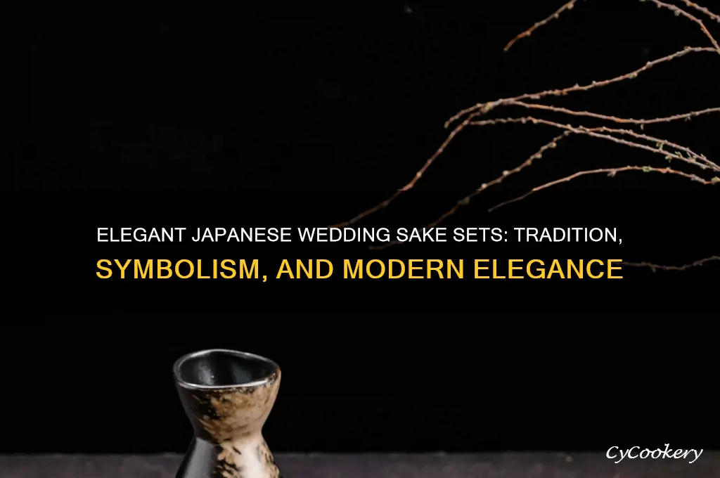 japanese wedding sake set
