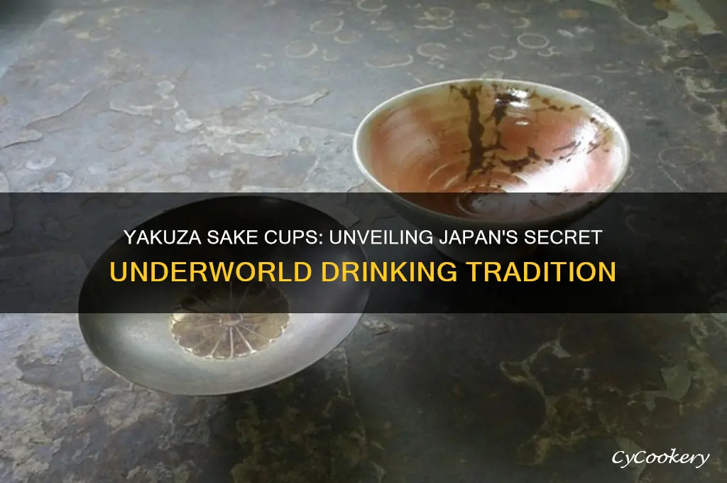 japanese yakuza sake cups