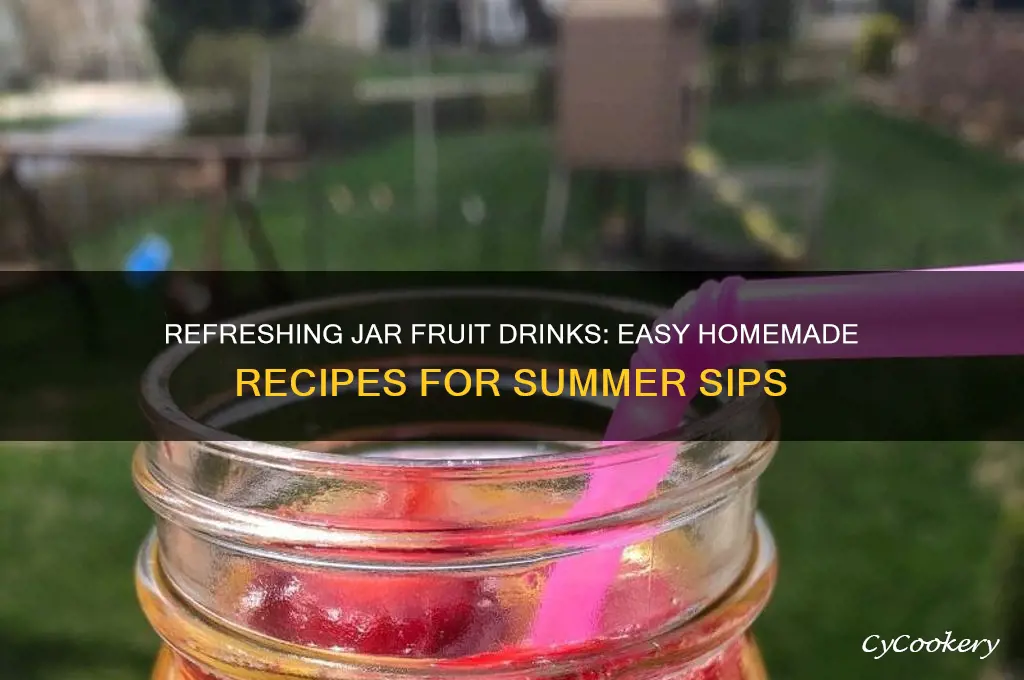 jar fruit drink