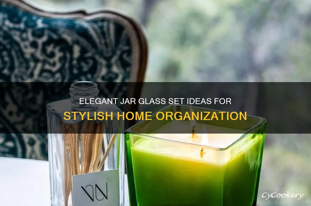 jar glass set