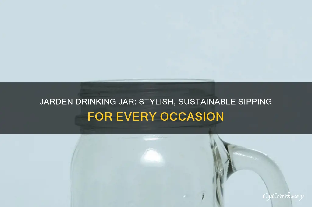 jarden drinking jar