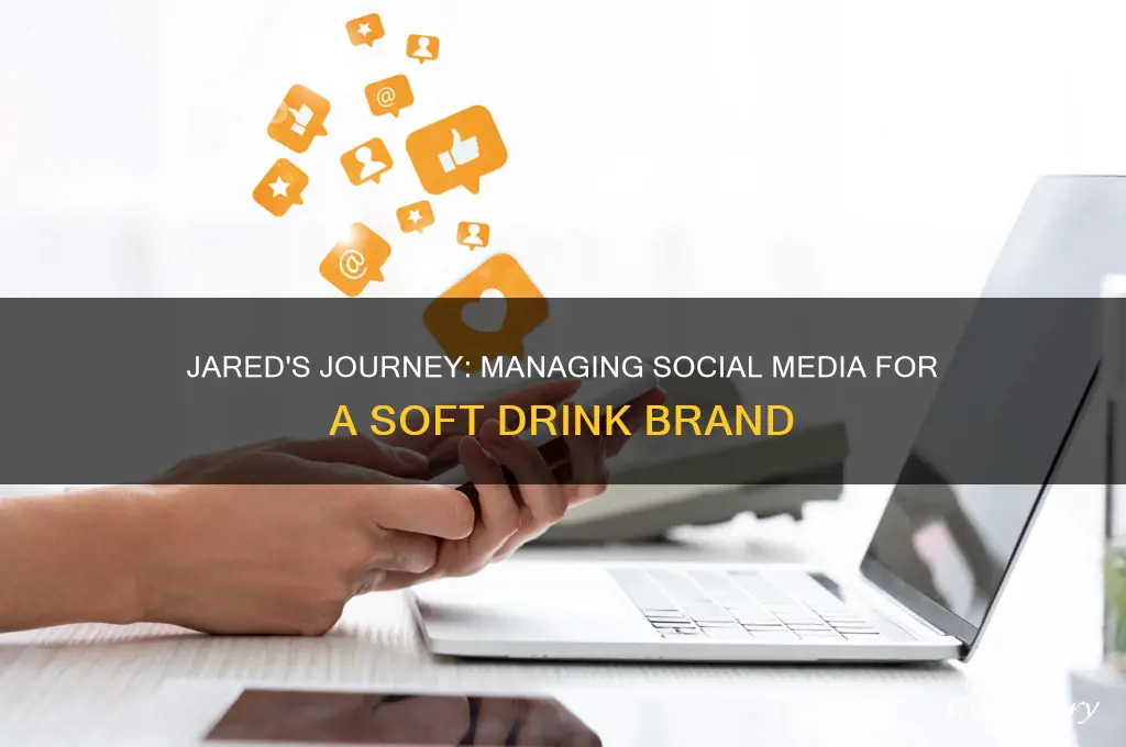 jared a social media manager at a soft drink company