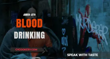Jared Leto's Shocking Blood-Drinking Ritual: Truth or Publicity Stunt?