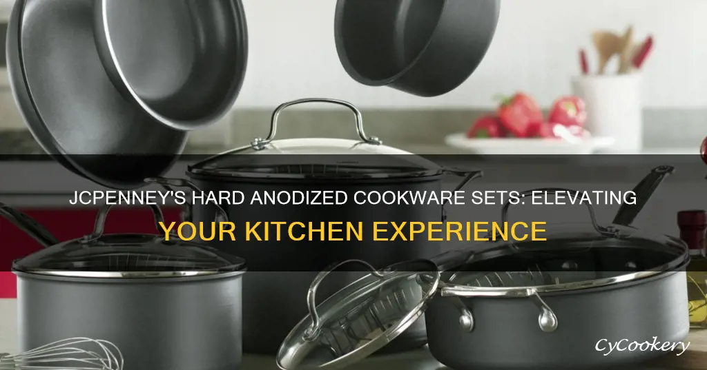 jcp hard anodized cookware sets