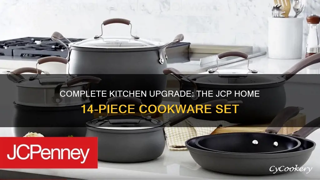 jcp home 14pc cookware set