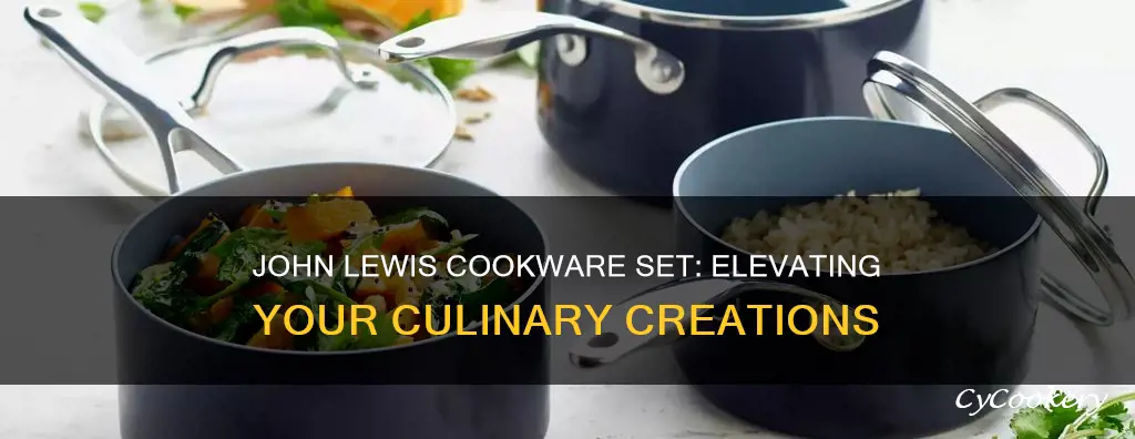 john lewis cookware set