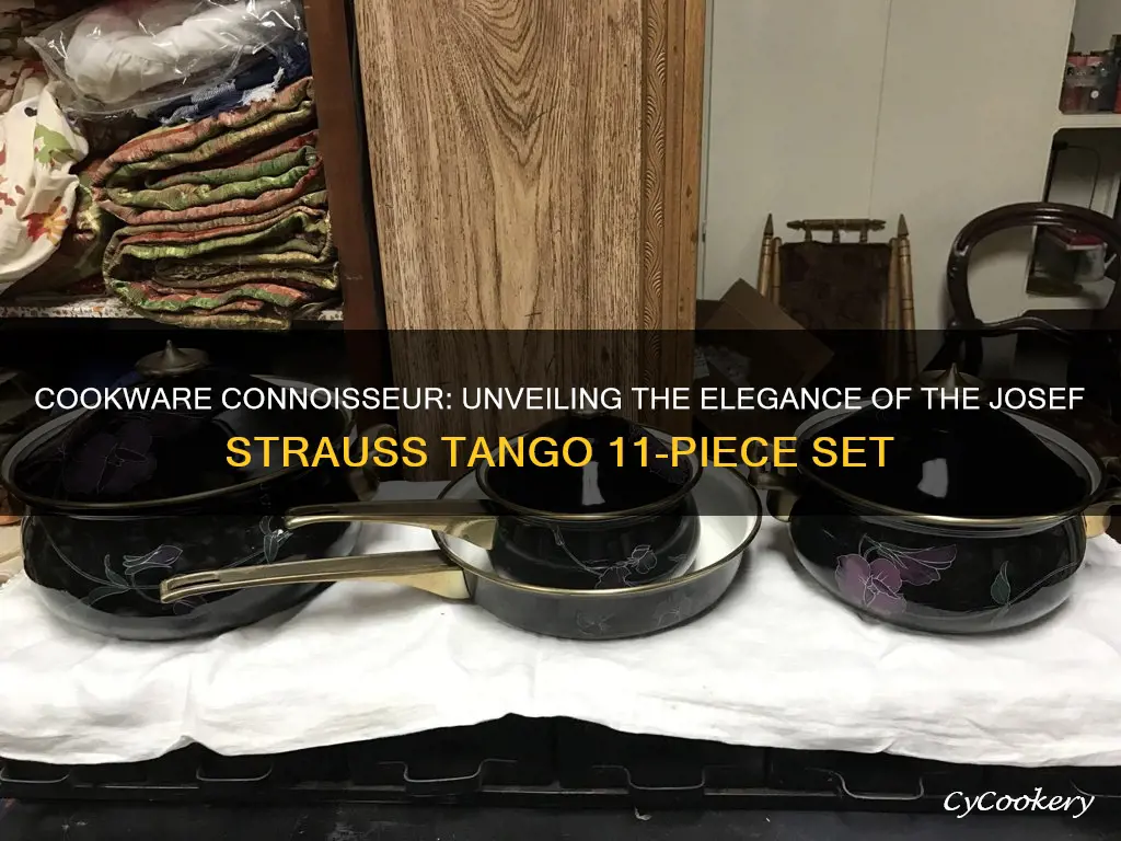 josef strauss tango 11 piece cookware set