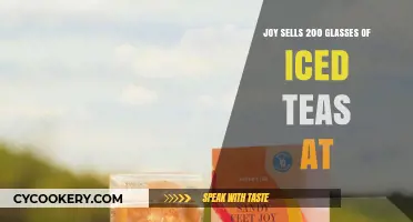 Joy's Iced Tea Success: Selling 200 Glasses with a Smile