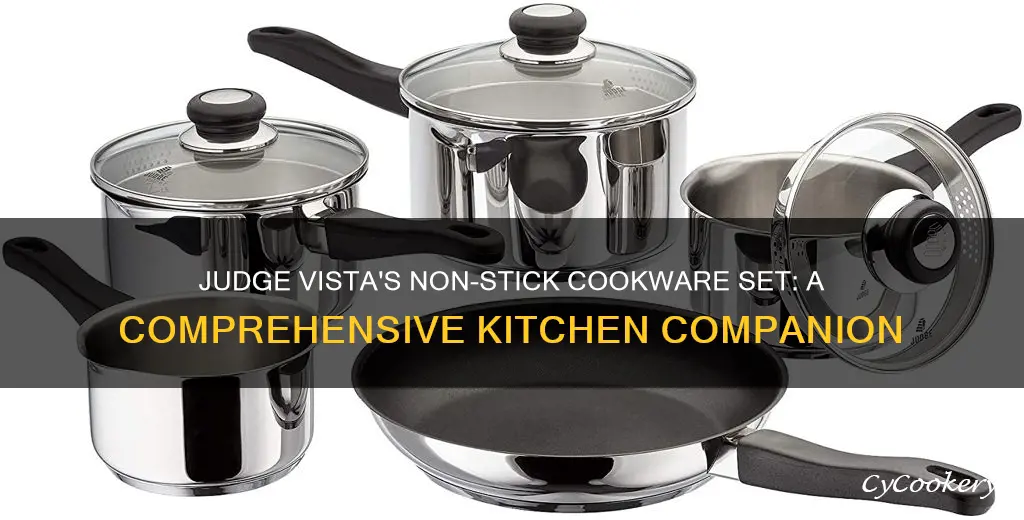 judge vista 5 pc cookware set