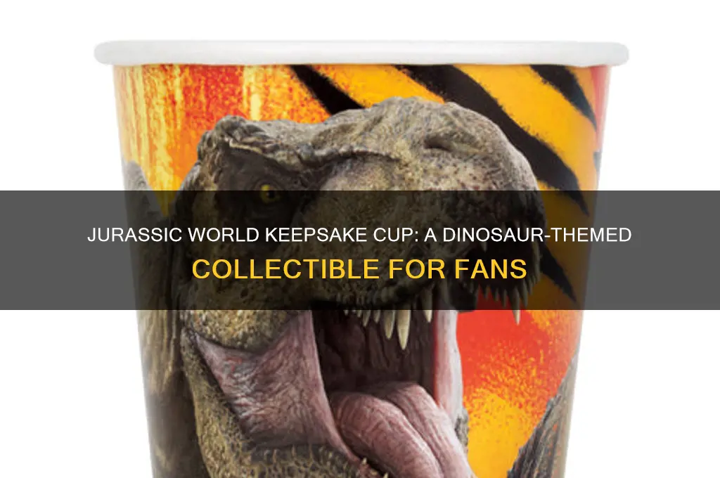 jurassic world keep sake cup
