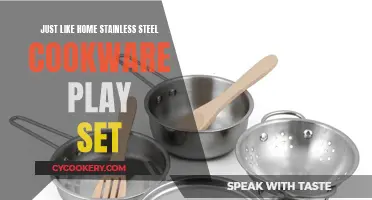 Sparking Imaginations with the 'Just Like Home' Stainless Steel Cookware Play Set