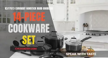 Cuisinart's Premium Nonstick Hard Anodized Cookware Set: A Comprehensive Kitchen Solution