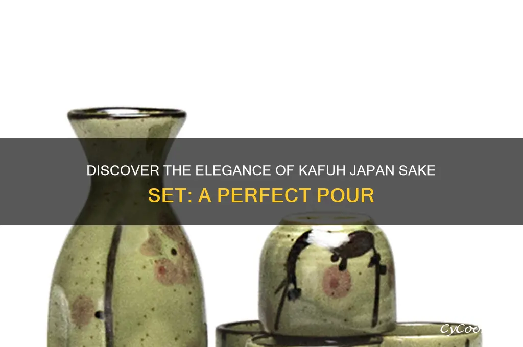 kafuh japan sake set