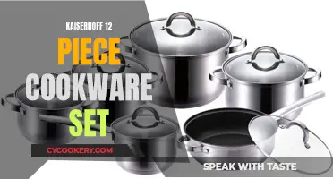 Kaiserhoff 12-Piece Cookware Set: A Comprehensive Kitchen Companion