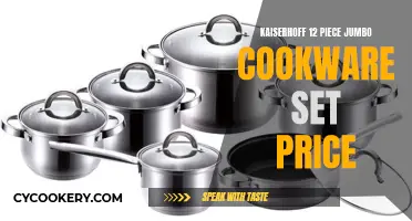 Jumbo Cookware, Compact Price: Kaiserhoff's 12-Piece Set Offers Affordable Quality