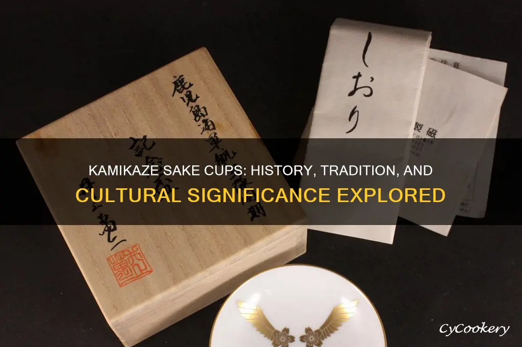 kamikaze sake cups