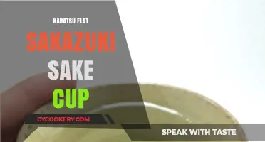 Elegant Karatsu Flat Sakazuki: A Timeless Sake Cup Tradition