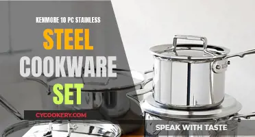 Shining Stainless Steel: The Kenmore 10-Piece Cookware Set