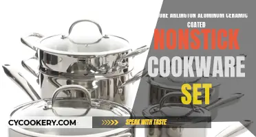 Kenmore Arlington Aluminum Ceramic Coated Cookware Set: A Nonstick Kitchen Essential