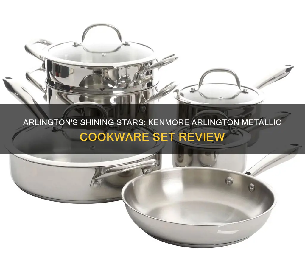 kenmore arlington metallic cookware set