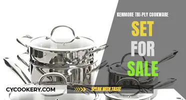 **Kenmore Tri-Ply Cookware Set: Elevate Your Culinary Creations** 