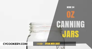 Perfect Preserving: Kerr 24 oz Canning Jars for Home Food Storage
