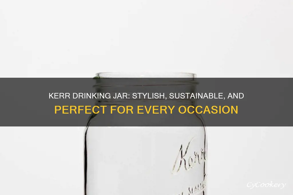 kerr drinking jar