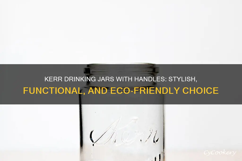 kerr drinking jars with handles