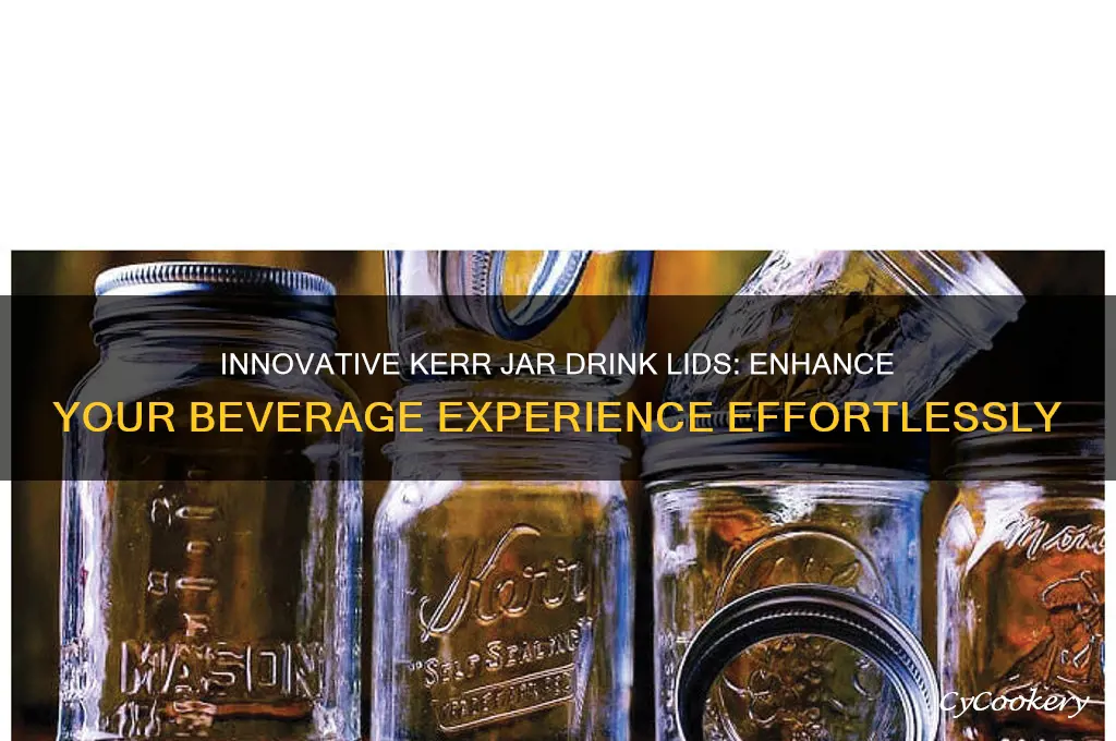 kerr jar drink lids