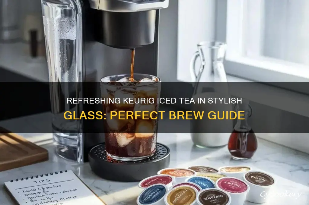 keurig iced tea glass