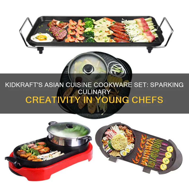 kidkraft asian cuisine cookware set 63332