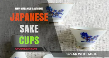 Kiku-Masamune Sake Cups: Authentic Japanese Tradition for Perfect Pouring