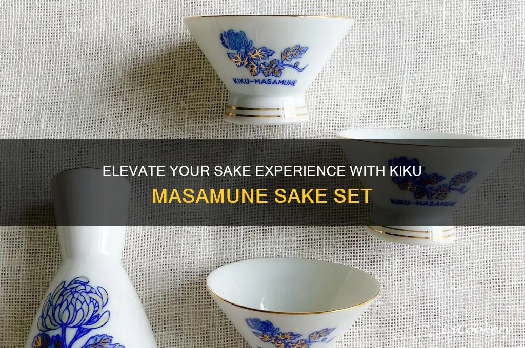 kiku masamune sake set