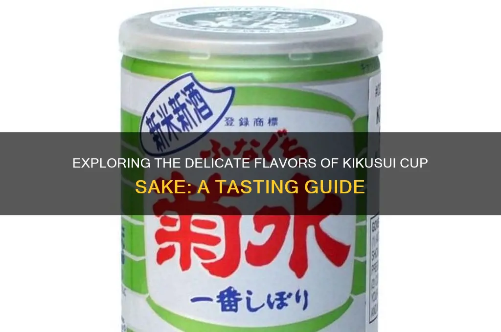 kikusui cup sake