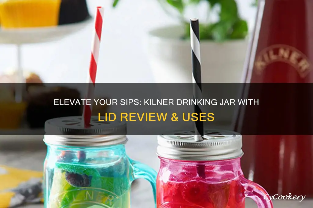 kilner drinking jar with lid
