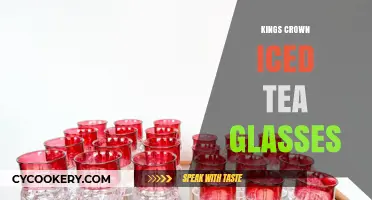 Elevate Your Tea Experience with Kings Crown Iced Tea Glasses