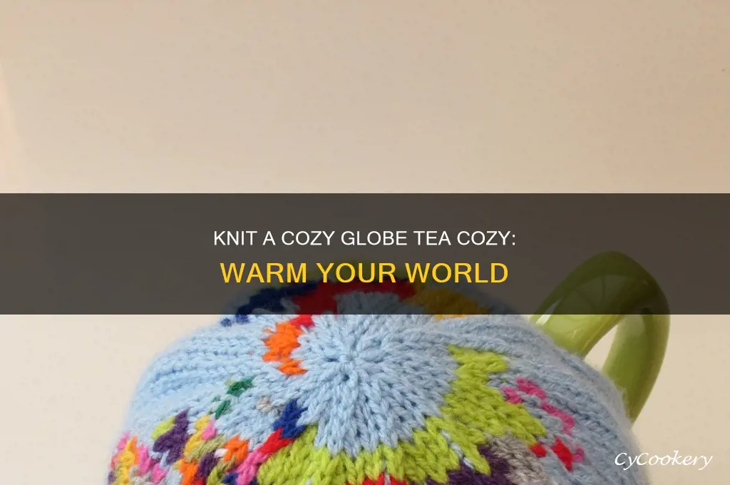 knit globe tea cozy